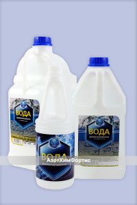 Вода деминерализованная